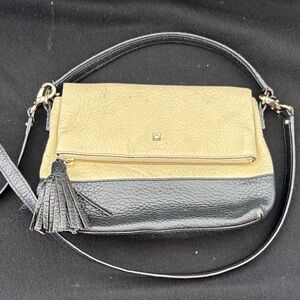 Kate Spade Two-Tone Black and Tan Crossbody Bag